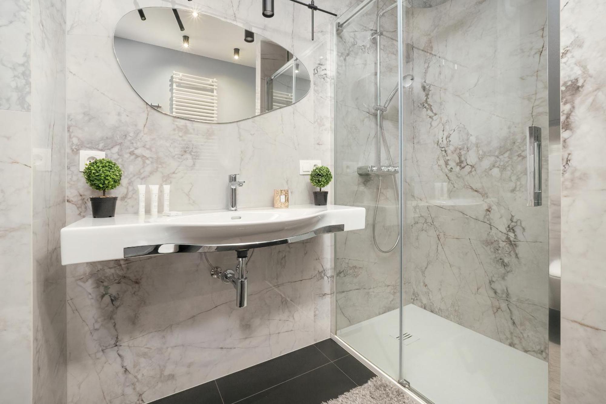 Luksusowe Studio W Lodzi Z Biurkiem, Balkonem I Klimatyzatorem By Renters Prestige Exteriör bild